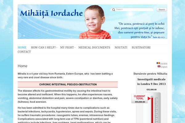 Site using Charitydonation-thermometer plugin