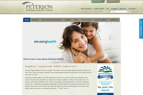 Site using Peterson-core plugin