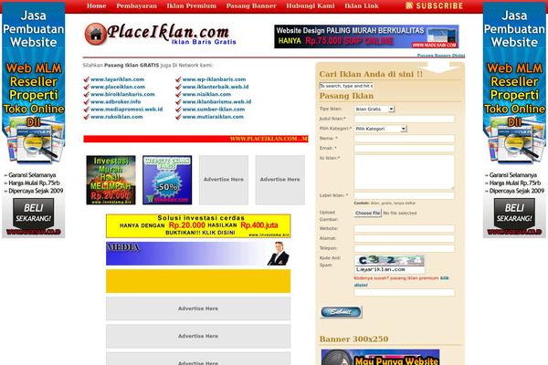 Site using Iklanbaris plugin