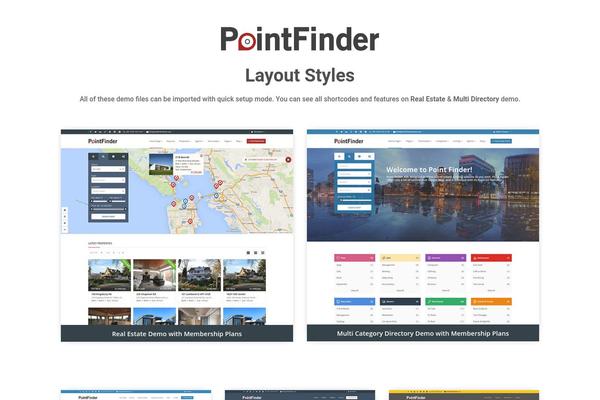 Site using Pointfindercoreelements plugin