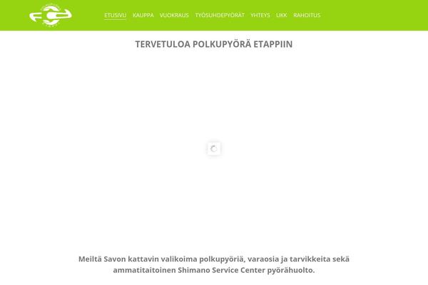 Site using Etappi-varaus plugin