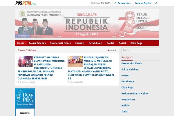 Site using Majalahpro-core plugin