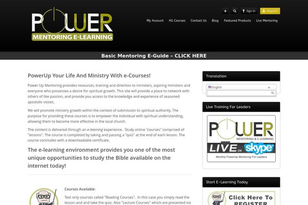 Site using Bible Verse of the Day plugin