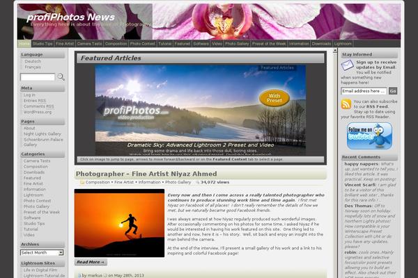 Site using Dynamic Content Gallery plugin
