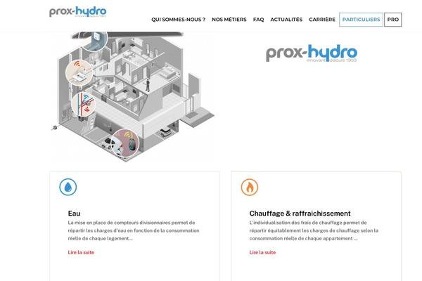 Site using Proxhydro_paiement plugin