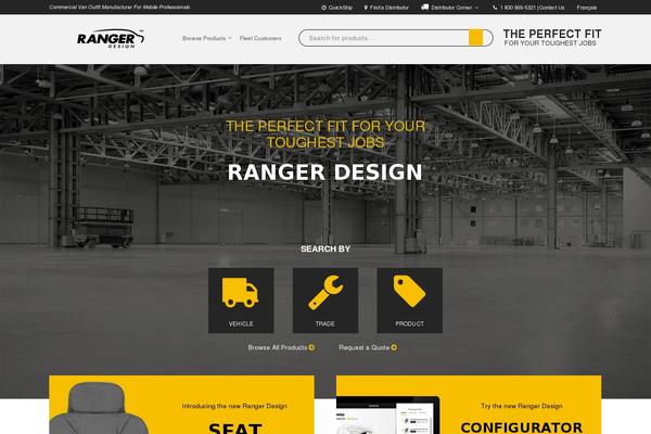 Site using Ranger-locator plugin