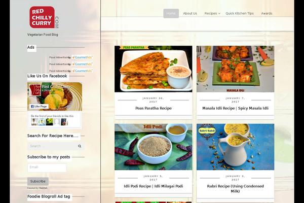 Site using Gourmet-ads plugin