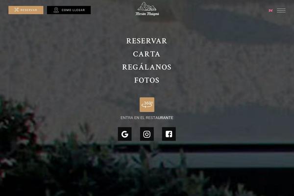 Site using Ande-restaurant plugin