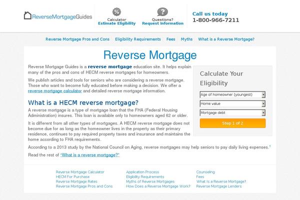 Site using Reverse_mortgage_calc_3 plugin
