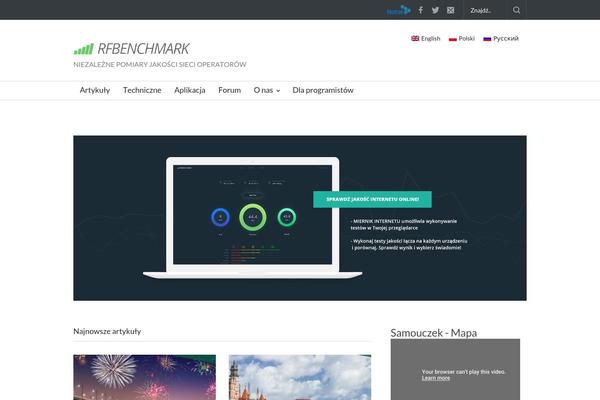 Site using Rfbenchmark-tools plugin