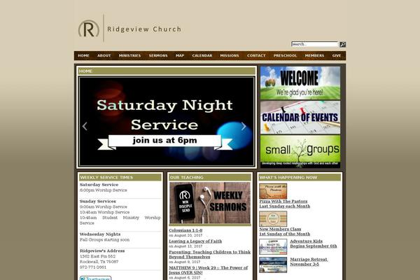 Site using Sermon-browser plugin
