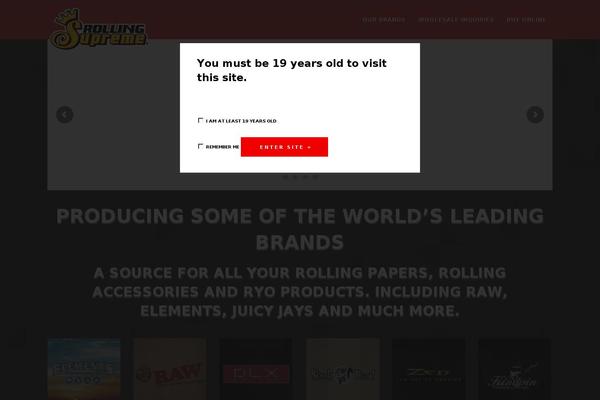 Site using Age Verify plugin