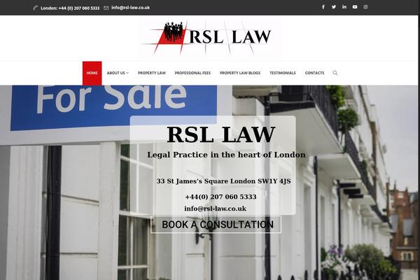Site using Lawyerthemes-core plugin