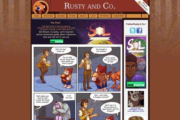 Site using Comic Easel plugin
