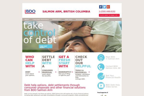 Site using BDO-Debt-Solutions plugin