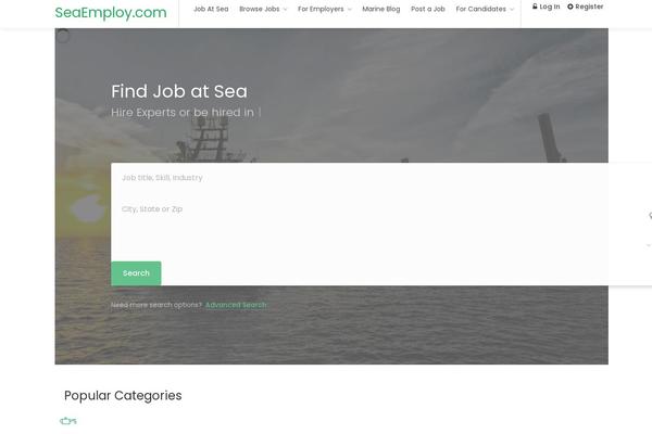 Site using WP Job Manager - Predefined Regions plugin