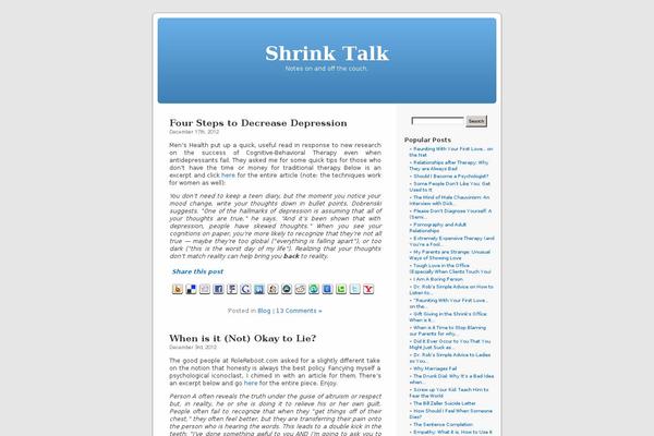 Site using Social Bookmarks plugin