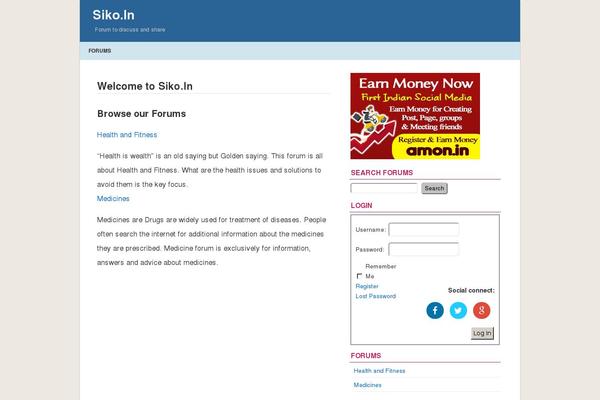 Site using AccessPress Social Login Lite plugin