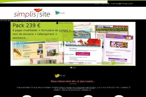 Site using Menubar plugin
