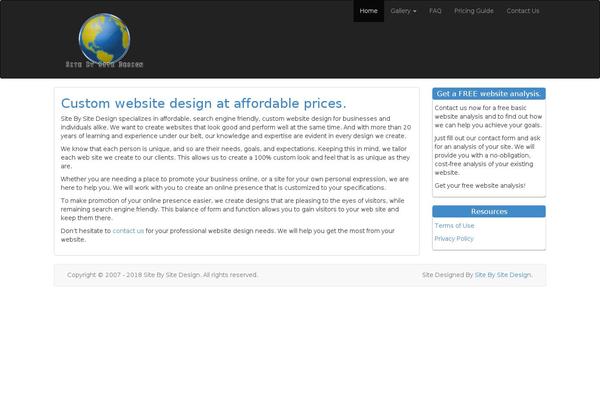 Site using WordPress Contact Forms by Cimatti plugin