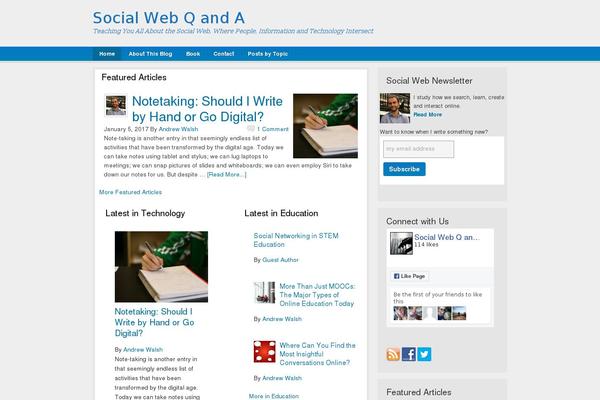 Site using Social Media Widget plugin