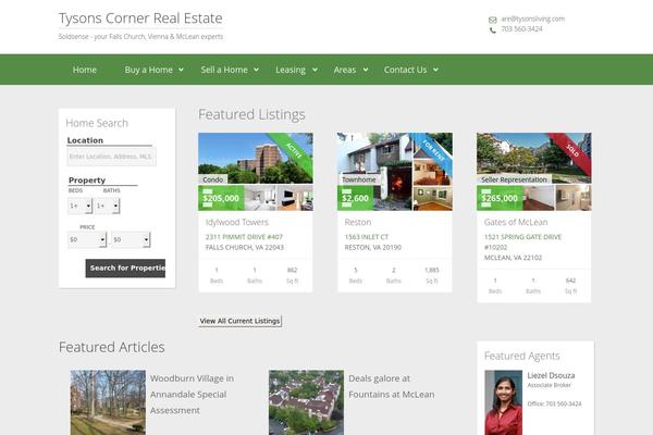 Site using Ct-real-estate-core plugin