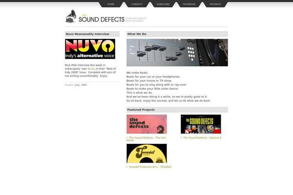 Site using Audio-player-oogiechetos plugin