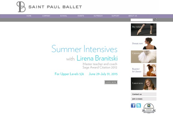 Site using Ballet-info-collector plugin