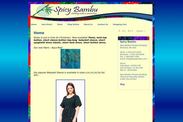 Site using Fancy Image Show plugin