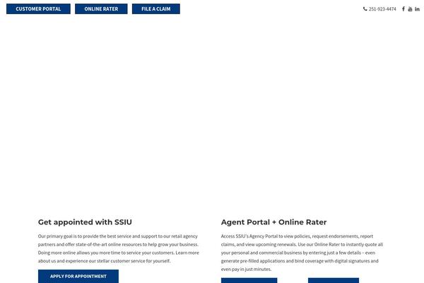 Site using Blog Designer plugin
