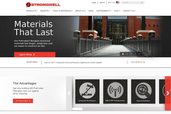 Site using Strongwell-filters plugin