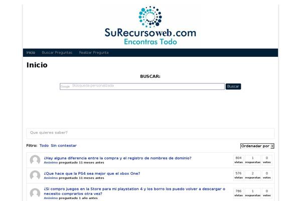 Site using DW Question & Answer plugin