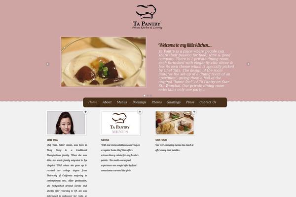 Site using Foodpress plugin