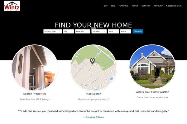 Site using Wp-realty plugin