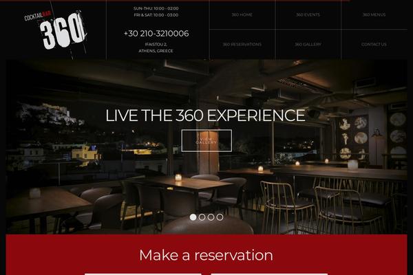 Site using Funky-restaurants plugin