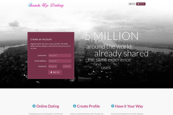 Site using Dsp_dating plugin