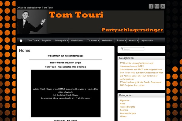 Site using HTML5 MP3 Player with Folder Feedburner Playlist Free plugin