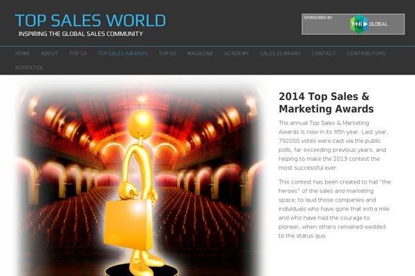 Site using Top-sales-awards plugin