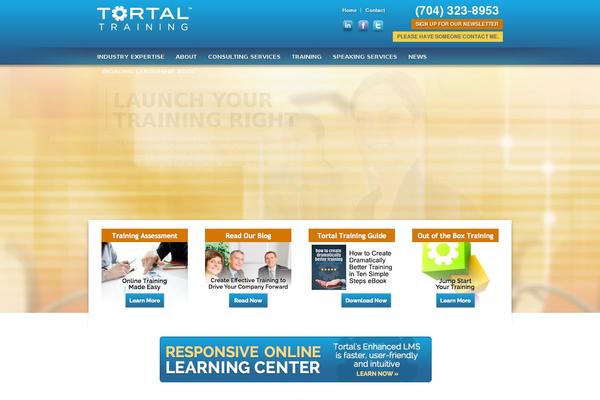 Site using Tortal-lms-registration plugin