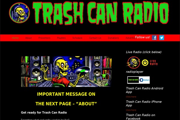 Site using Radio Station plugin