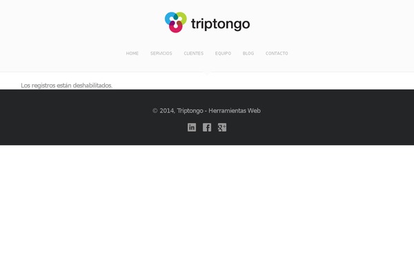 Site using Tript-custom-maintenance plugin