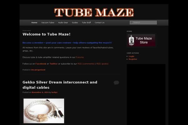 Site using Twenty Eleven Theme Extensions plugin