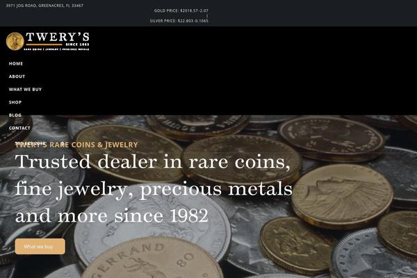 Site using Precious_metal_prices plugin