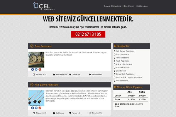 Site using Döviz Bilgileri plugin