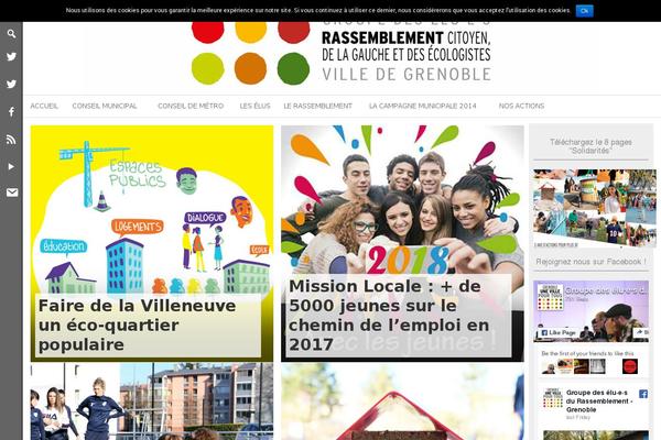 Site using Logos des partis politiques francais plugin