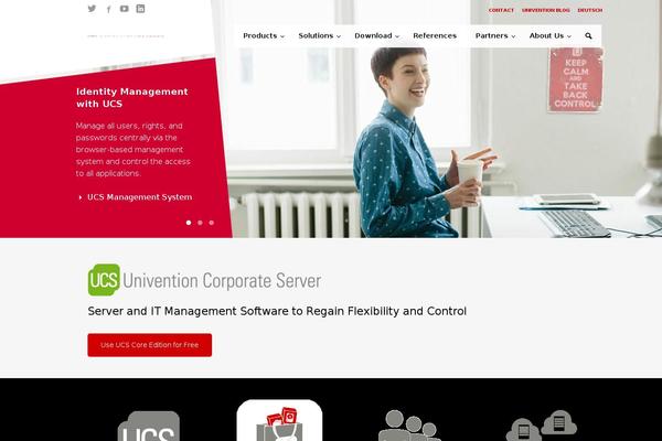 Site using Univention-partners plugin