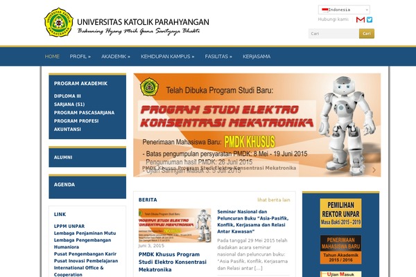 Site using Alumni_browser plugin