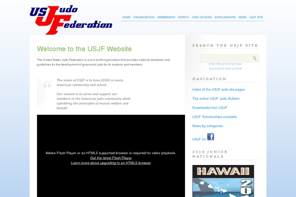 Site using Usjf_shortcodes plugin