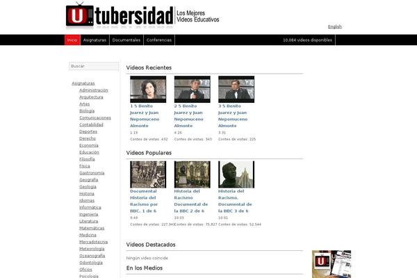 Site using TubePress plugin