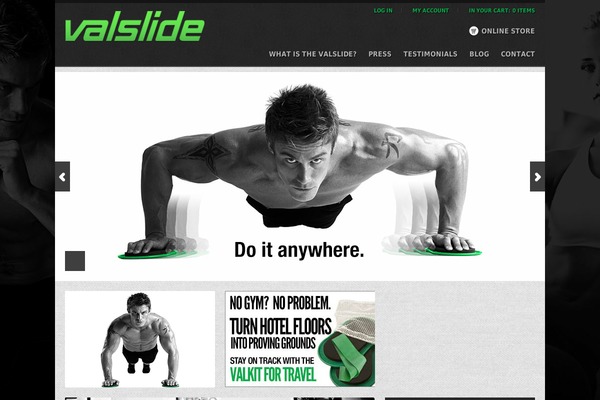 Site using FitVids for WordPress plugin